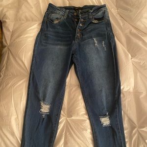 High Rise No Stretch Forever 21 Jeans!